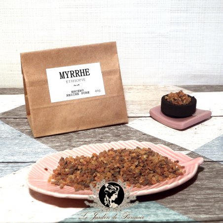 Myrrhe d'Éthiopie - Résine Pure - Encens en Grains